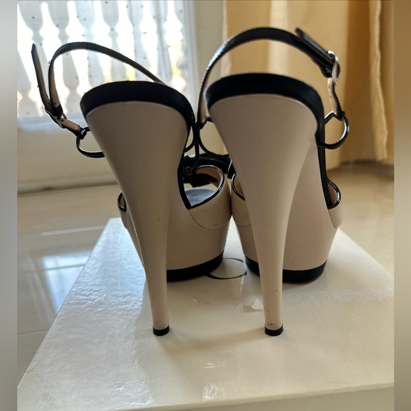 Casadei Platform sandals size 39 with bow - Picture 5 of 7